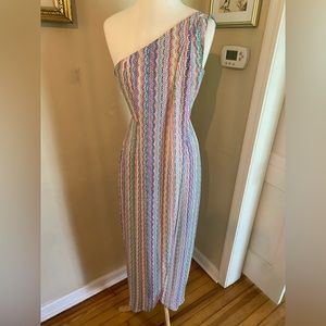 bcbgmaxazria | size 2 | long multi colored dress